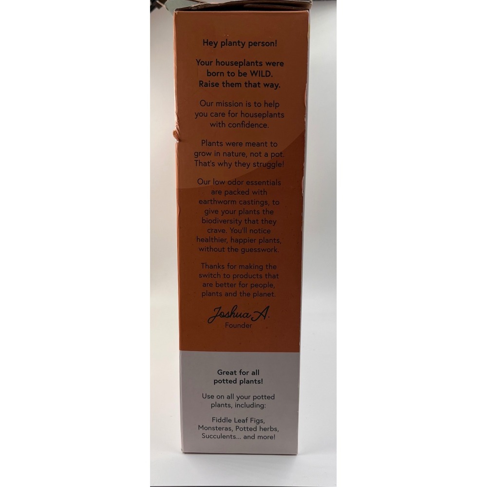 We The Wild Revive Thrive Duo Organic Houseplant Vitality Plant Lover Gift Set - Picture 3 of 4